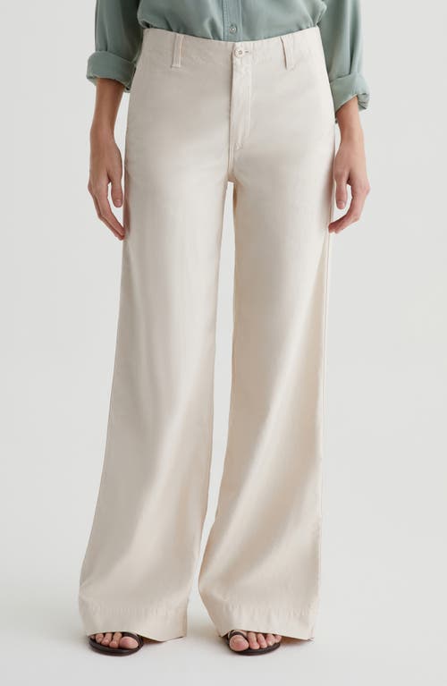AG AG LAURENT TWILL WIDE LEG PANTS 