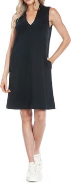O.L. Sleeveless Scuba Knit Minidress