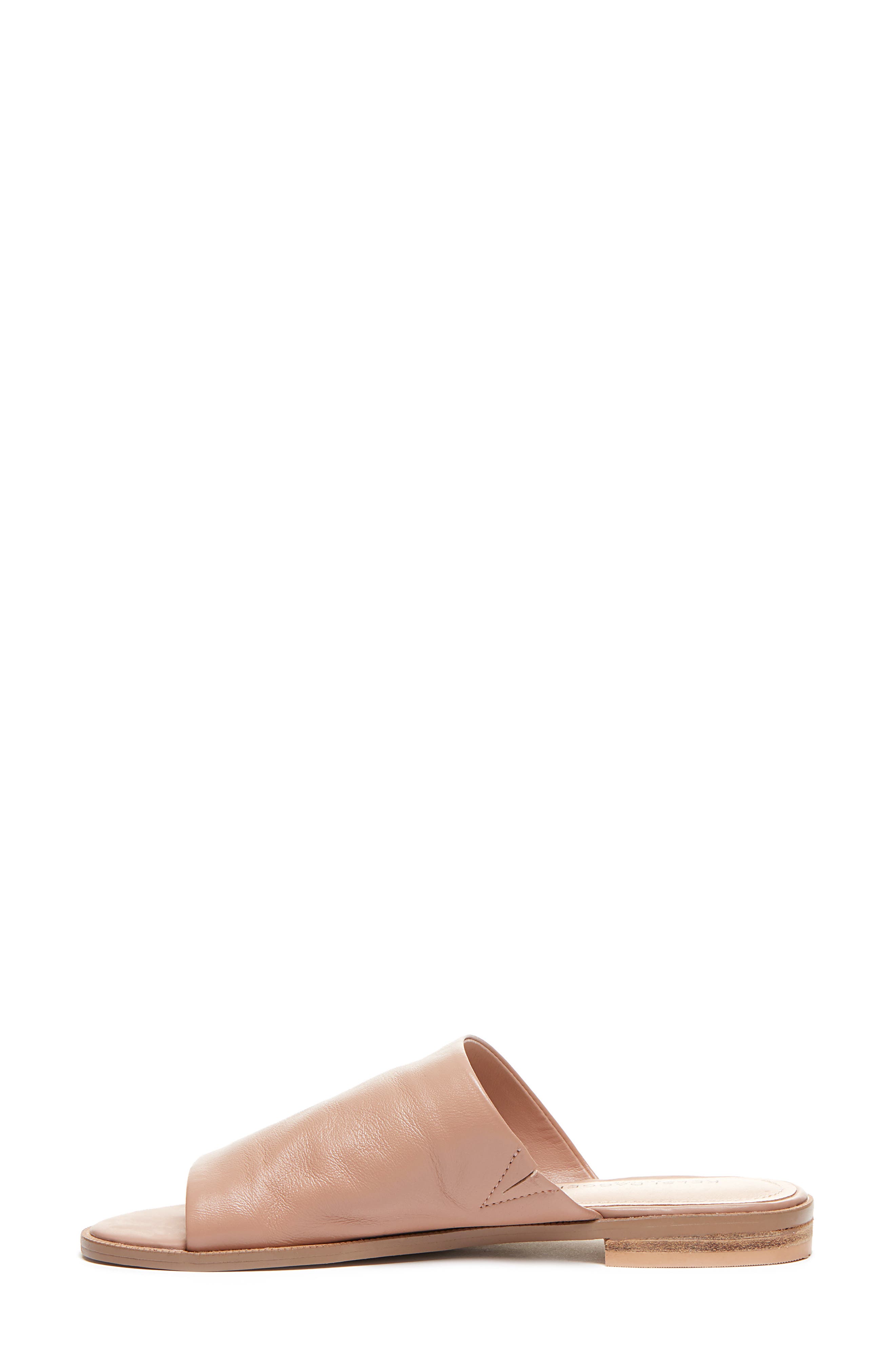Ruthie Slide Sandal, Alternate, color, PALE PINK LEATHER
