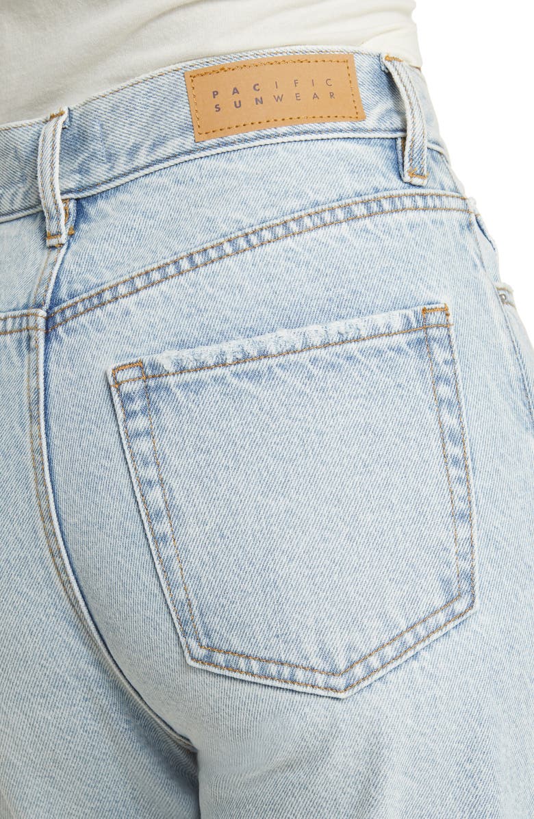 PacSun Superb High Waist Straight Leg Jeans, Alternate, color,