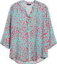 APNY Semisheer Button-Up Shirt