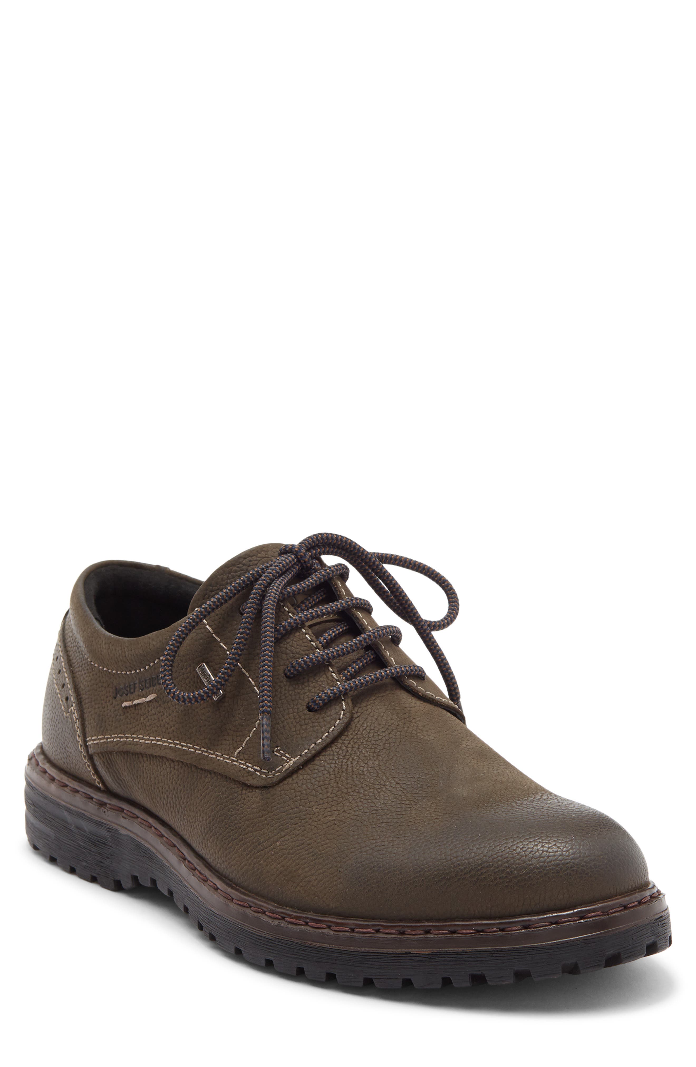Josef Seibel Erroll Waterproof Derby, Main, color, Fango