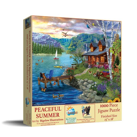 Peaceful Summer 1000 piece Jigsaw Puzzle for Adults