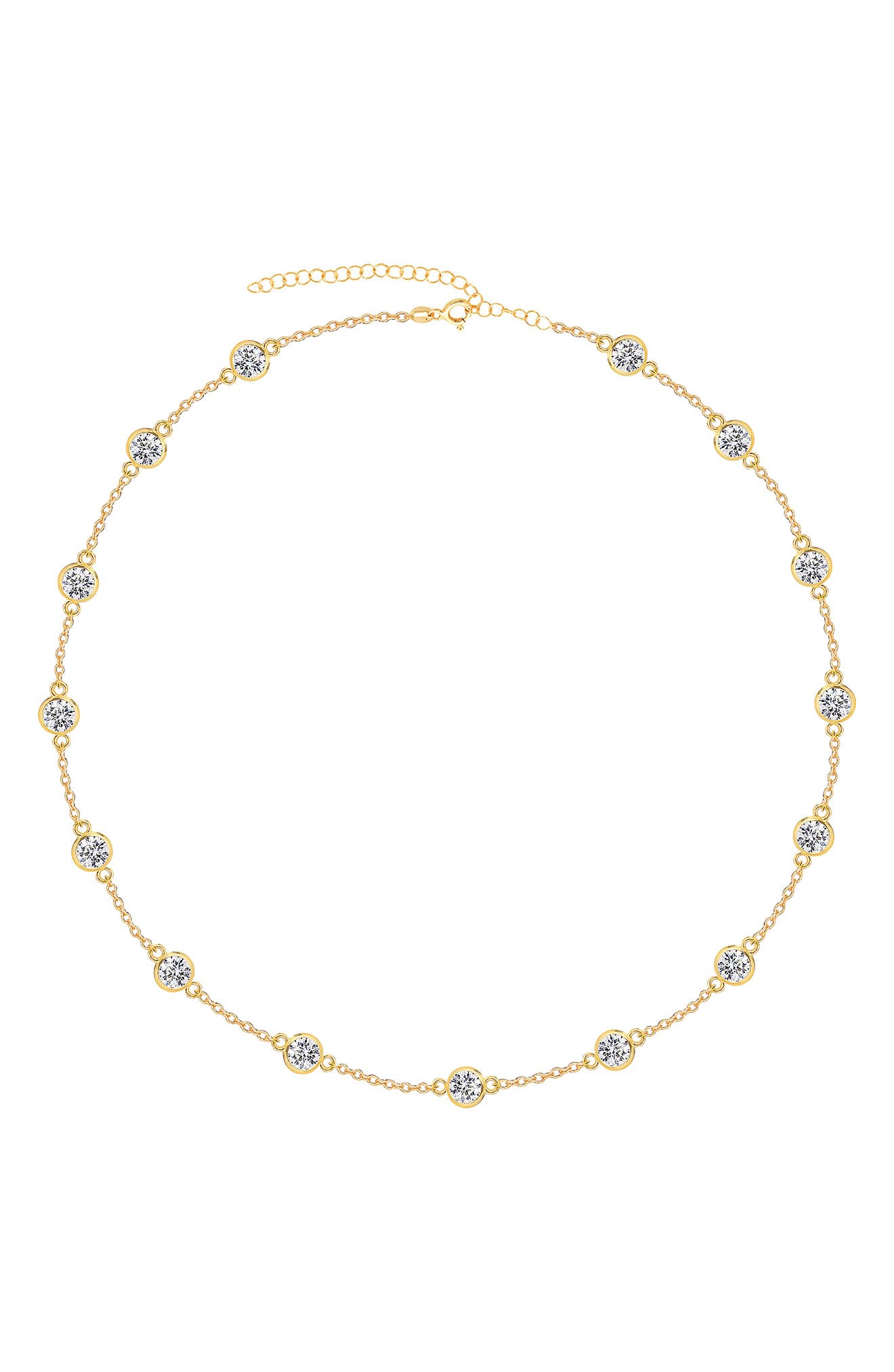 GABI RIELLE Effortless Staples Station Necklace