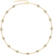 GABI RIELLE Effortless Staples Station Necklace