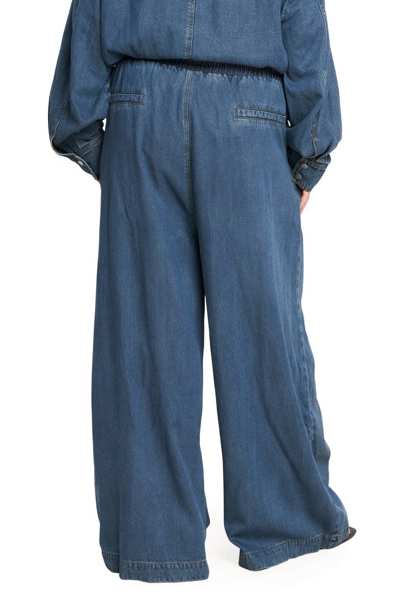 Denim Pull-On Pants, Alternate, color, INDIGO DENIM