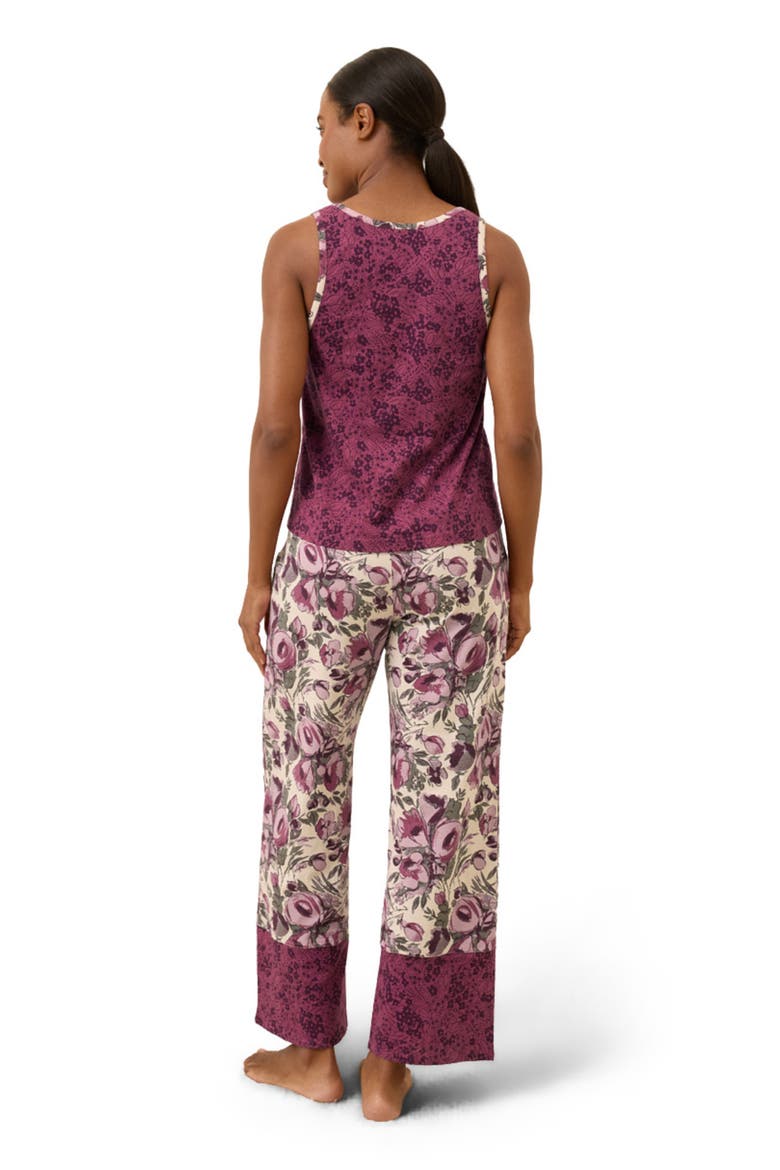 Organic Staycation Sleep Tank, Alternate, color, Gathered Garden