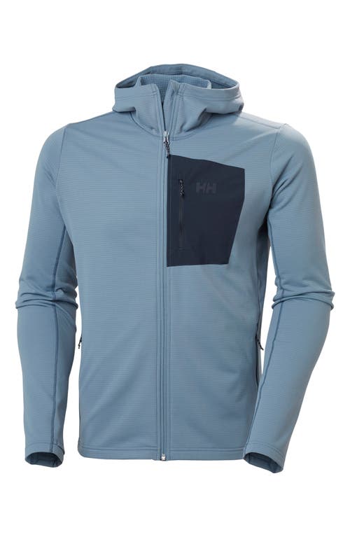 Helly Hansen Versalite Fleece Hooded Jacket In Blue