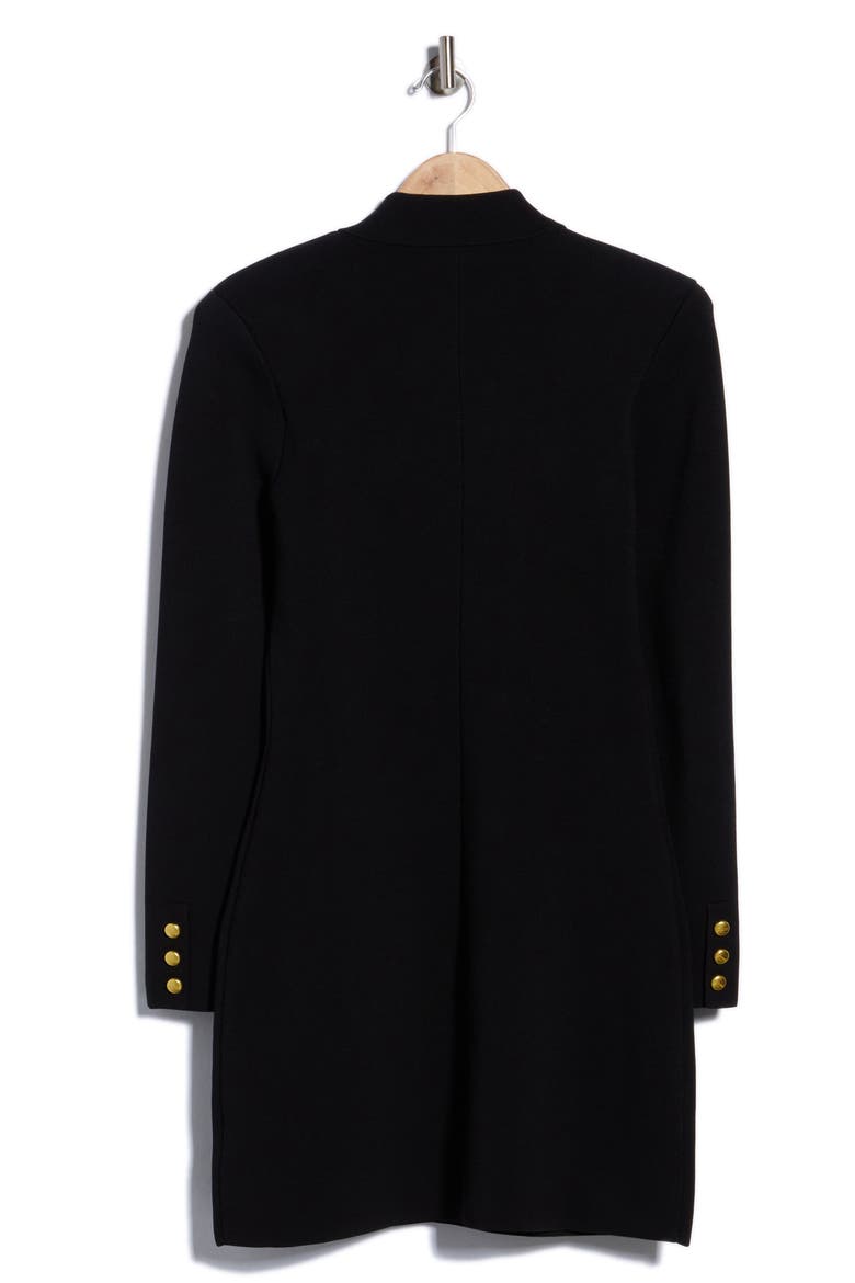 Meyumi Knit Blazer Minidress, Alternate, color, BLACK