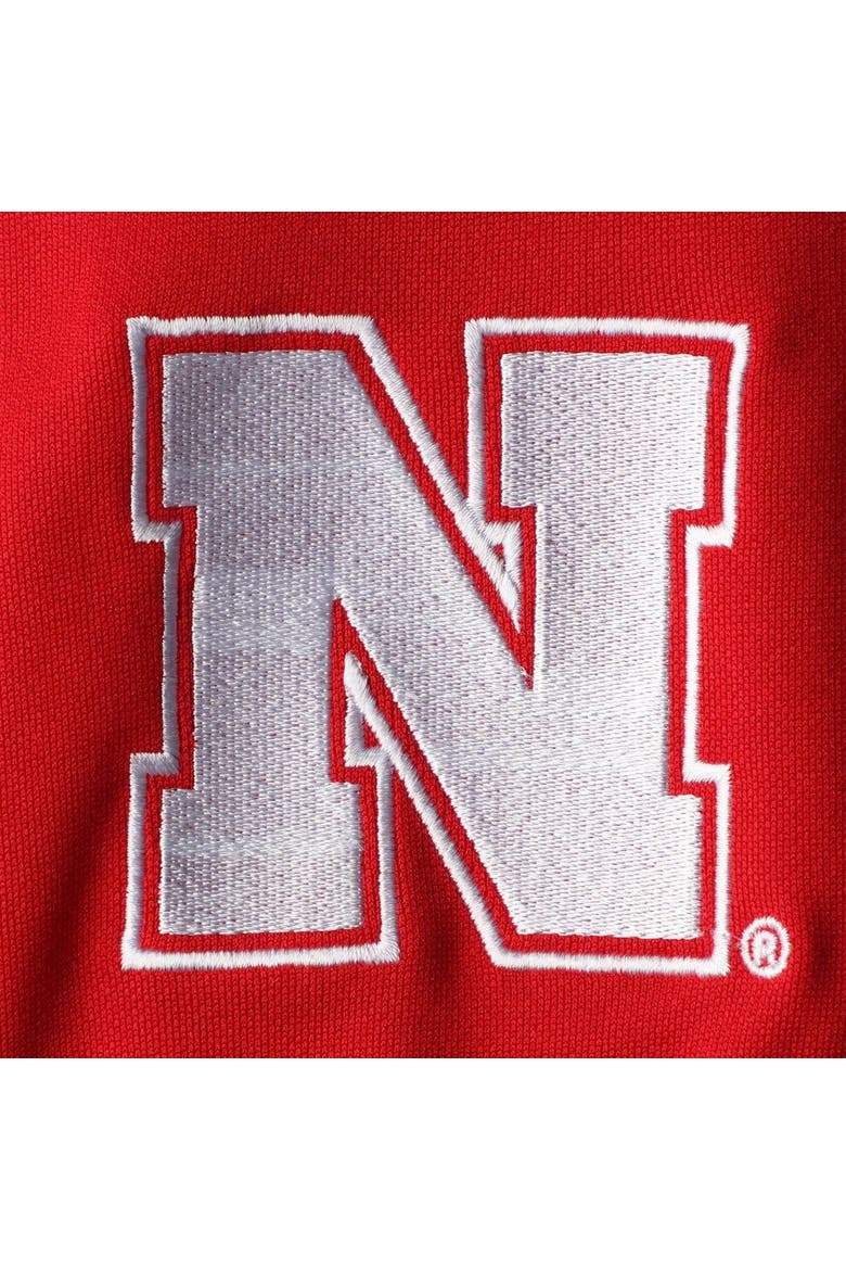 Girls Youth Scarlet Nebraska Huskers Two-Piece Cheer Set, Alternate, color, Scarlet
