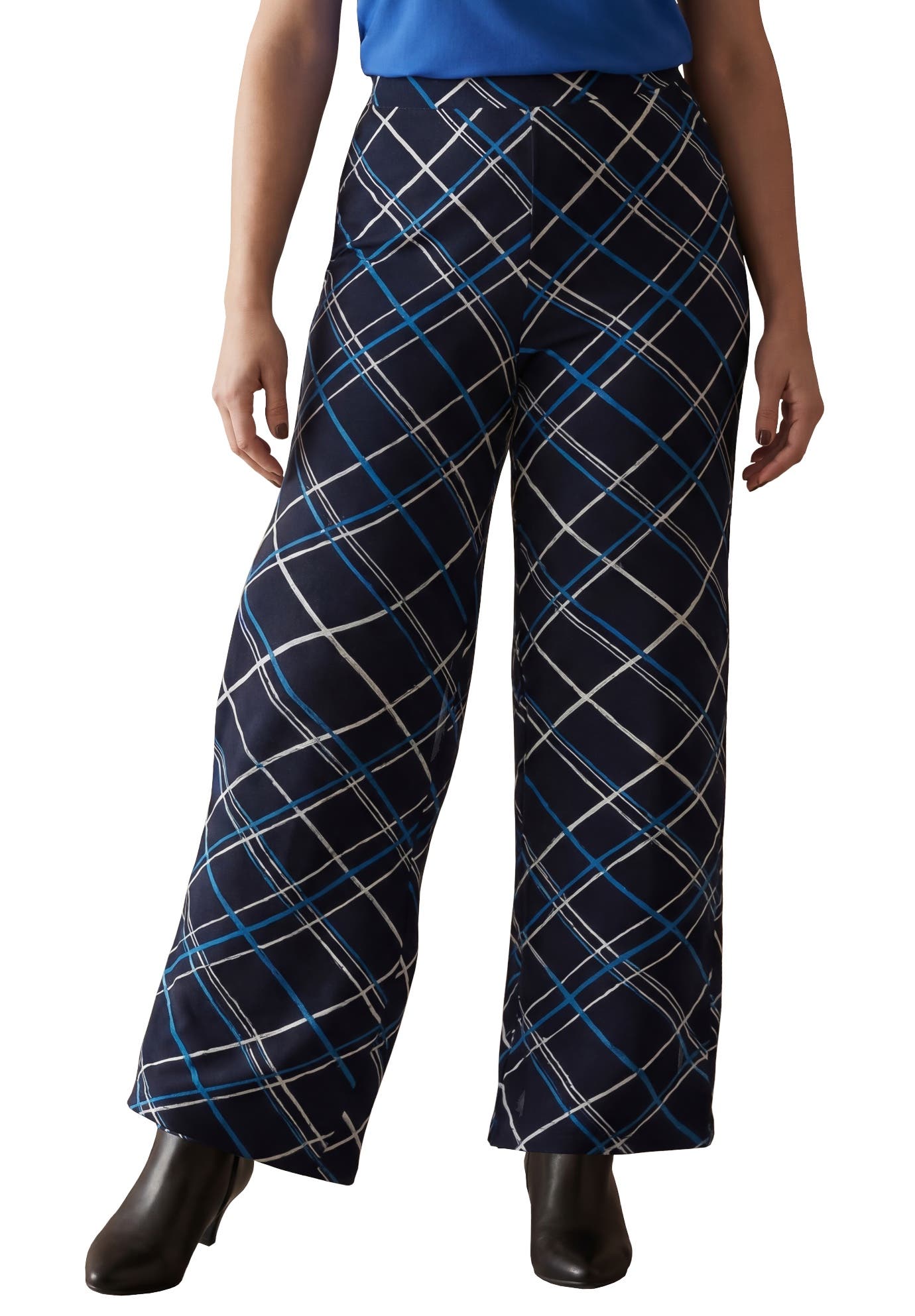 NAVY BLUE BIAS STRIPE