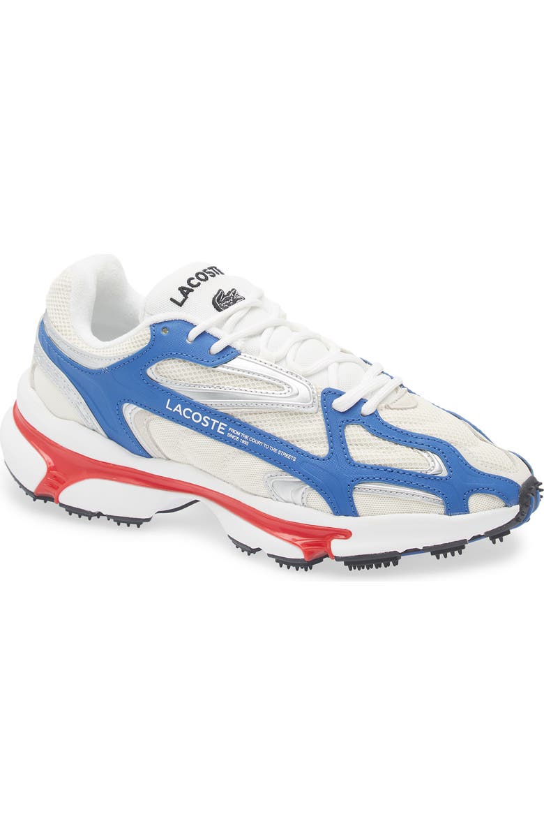 Lacoste L003 2K24 Sneaker, Main, color, White/ Red/ Blue