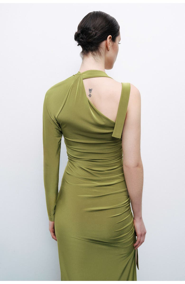 Nocturne One Sleeve Maxi Dress, Alternate, color, 