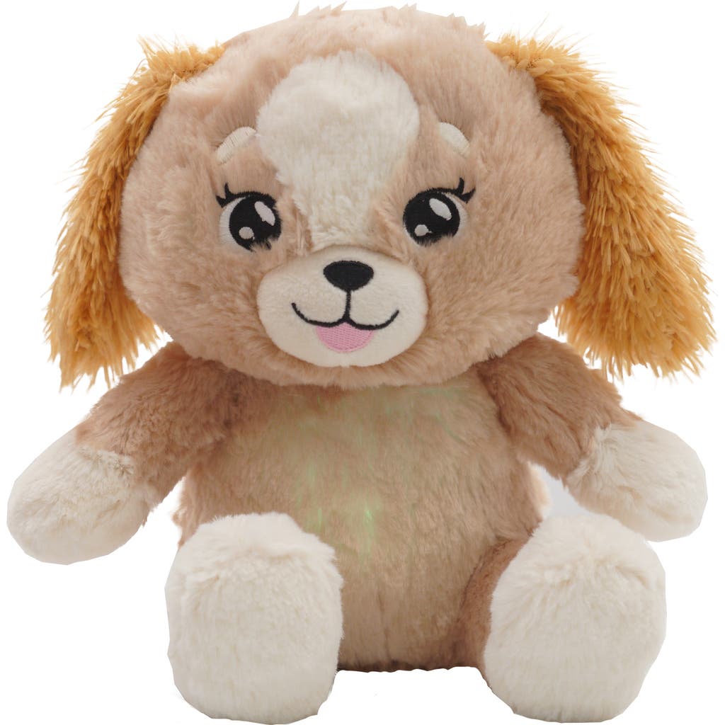 Happpy Nappers Lullabrites Lullabrites Brown Dog Musical Light Up Bedtime Plush in Multicolored  product