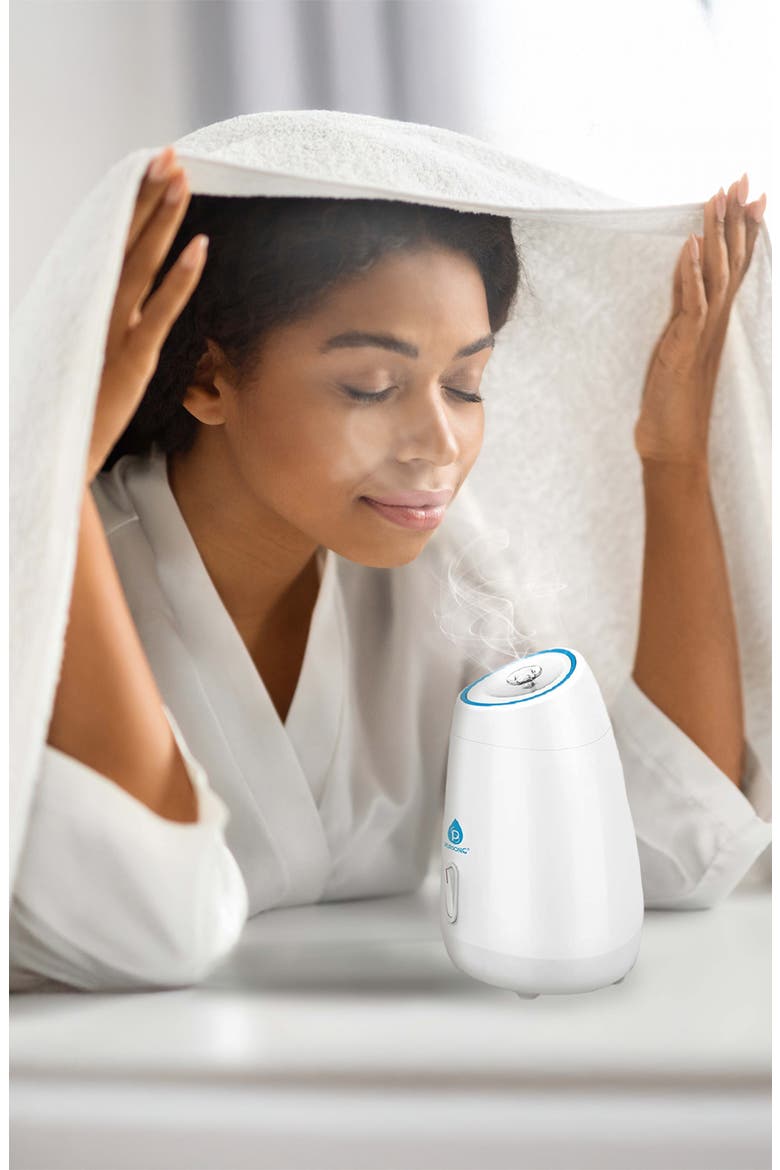 GlowPro Nano Facial Steamer, Alternate, color, WHITE