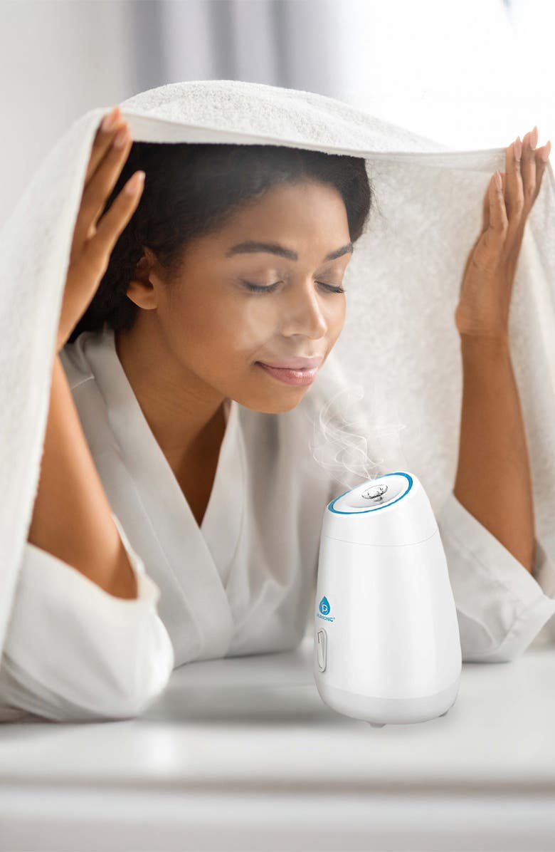 PURSONIC GlowPro Nano Facial Steamer, Alternate, color, White