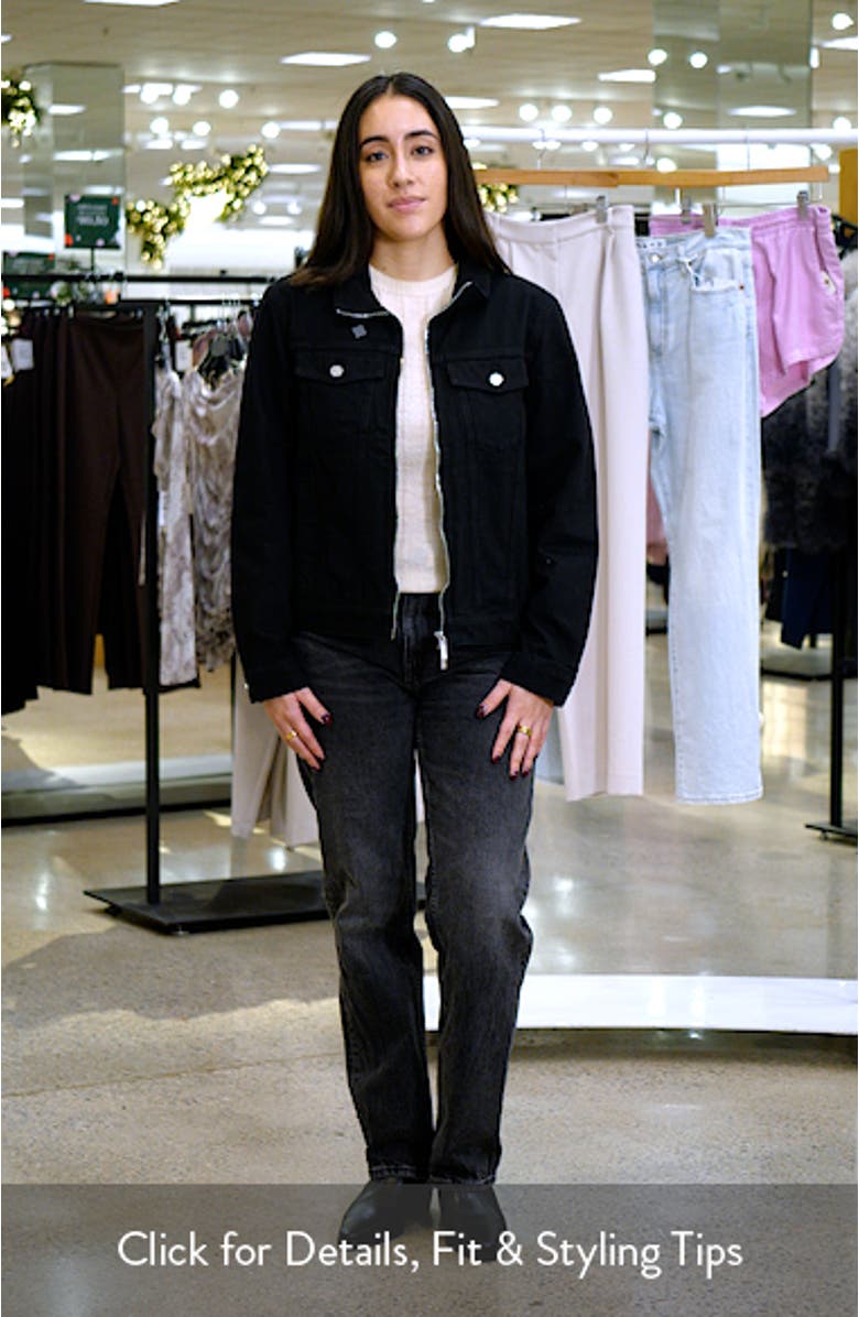 ジャケット・アウター HELMUT LANG FUNNEL ZIP TRCKR Helmut Lang Funnel Zip Trucker Jacket | Nordstrom