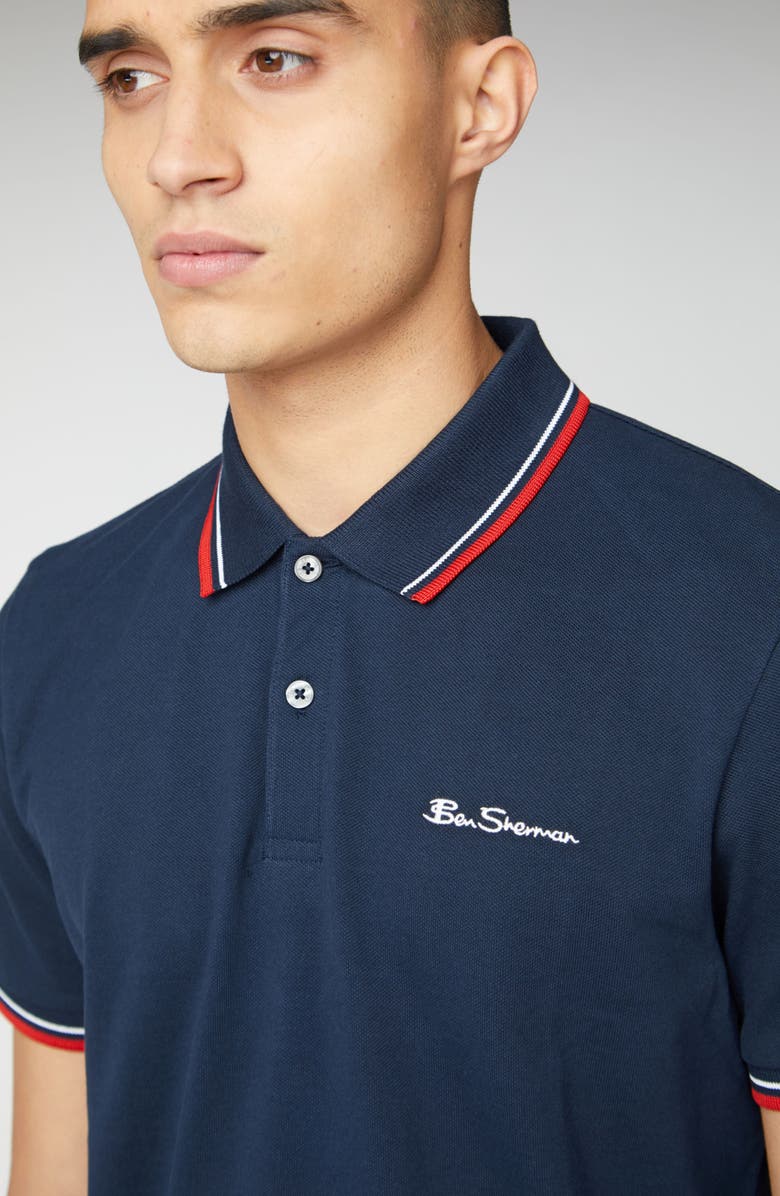 Ben Sherman Stripe Polo, Alternate, color, 