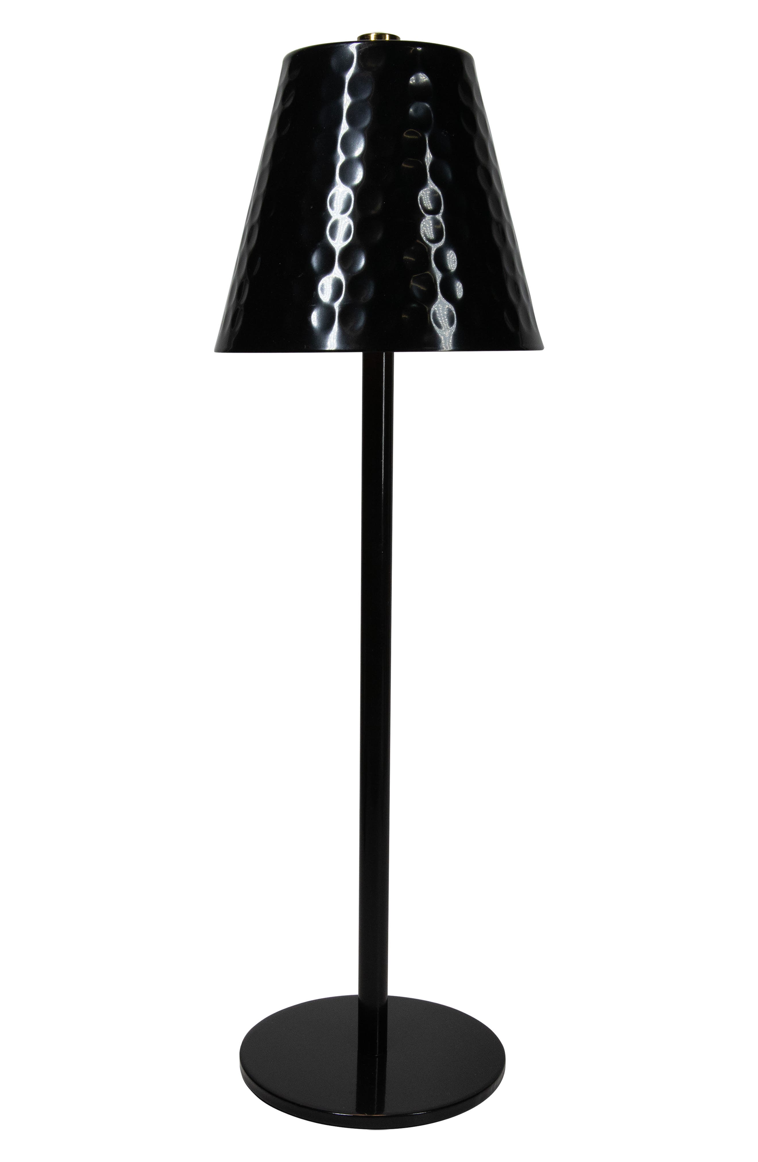 Luze Hammered Metal Table Lamp