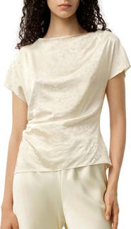 Lilysilk LILYSILK Women's Ying Jacquard Silk Top