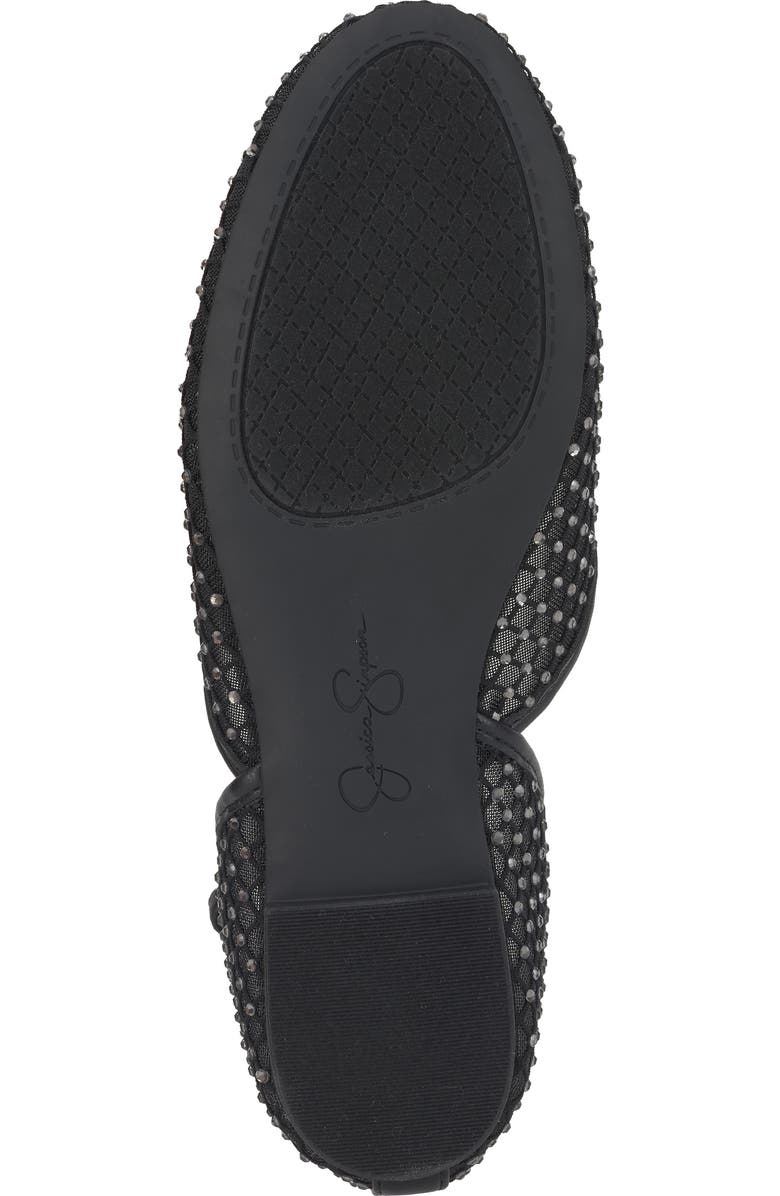Jessica Simpson Laelli Ankle Strap Flat, Alternate, color, Black