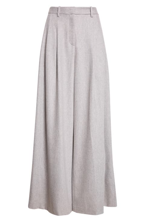 Avery Wide Leg Cotton Pants