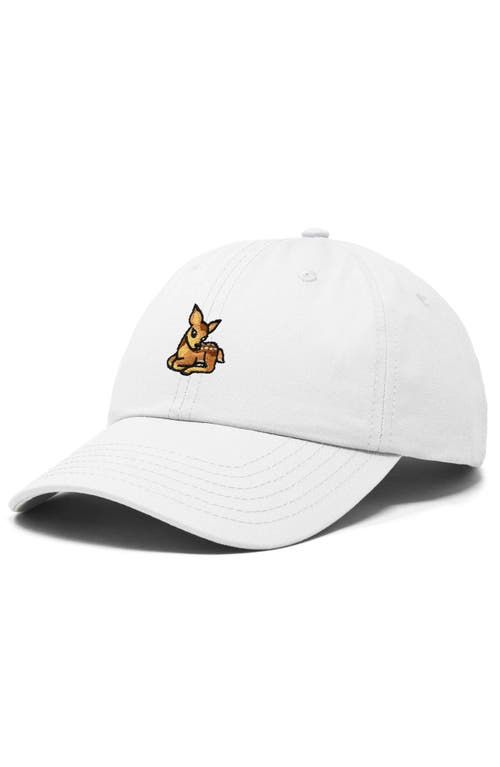 DALIX DALIX FAWN EMBROIDERED OUTDOOR CAP 