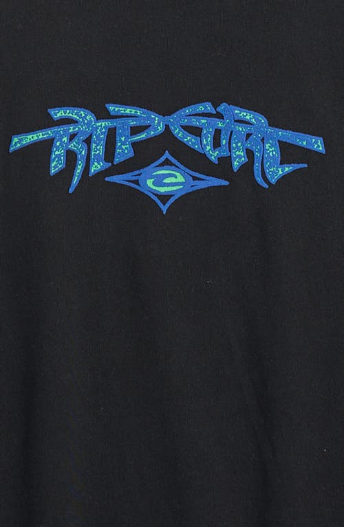 Rip Curl Kids' Raw Energy Gnarly Logo Graphic T-shirt