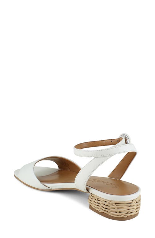 Splendid Women's Gina Ankle Strap Sandals In Snow