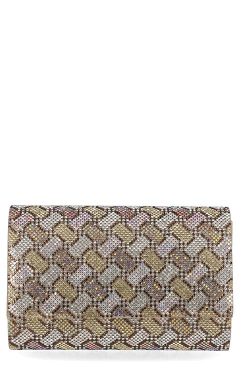 Alexis Rhinestone Crossbody Clutch