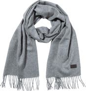 Hickey Freeman Cashmere Fringe Scarf