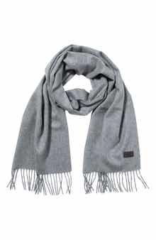 Hickey Freeman Cashmere Fringe Scarf