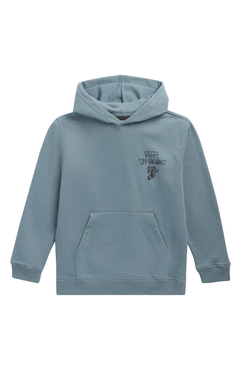 Vans Kids' Let Loose Graphic Hoodie, Main, color, Stormy Weather