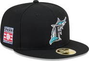 New Era Men's New Era Black Florida Marlins 2026 Baseball Hall of Fame 59FIFTY Fitted Hat