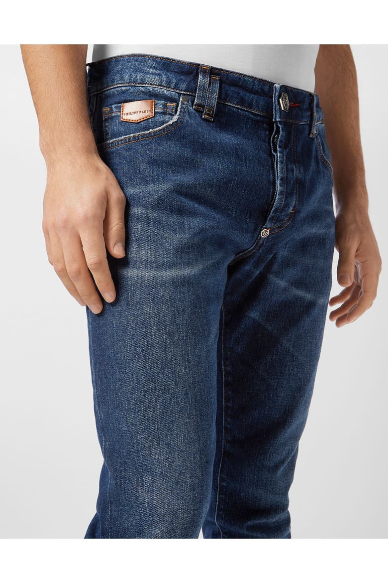 Super Straight Cut Jeans Plein Men, Alternate, color, Marbella