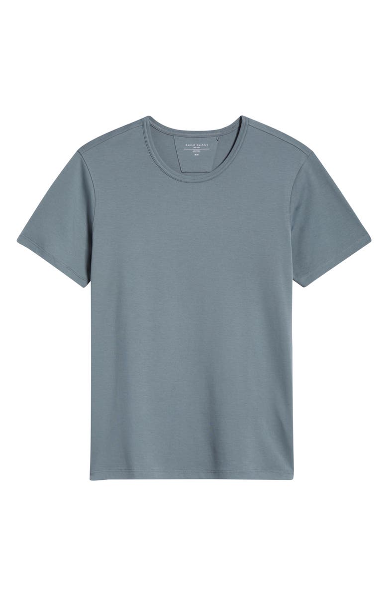 Daniel Buchler Stretch Cotton & Modal Blend Pajama T-Shirt, Alternate, color, Ocean