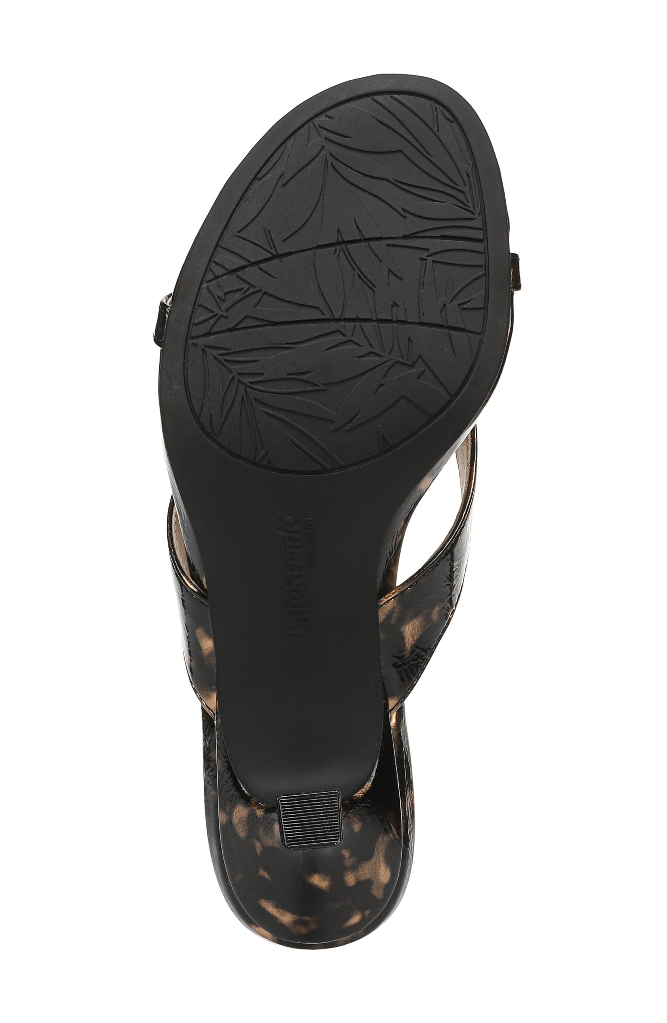 Navine Kitten Heel Flip Flop, Alternate, color, BLACK MULTI