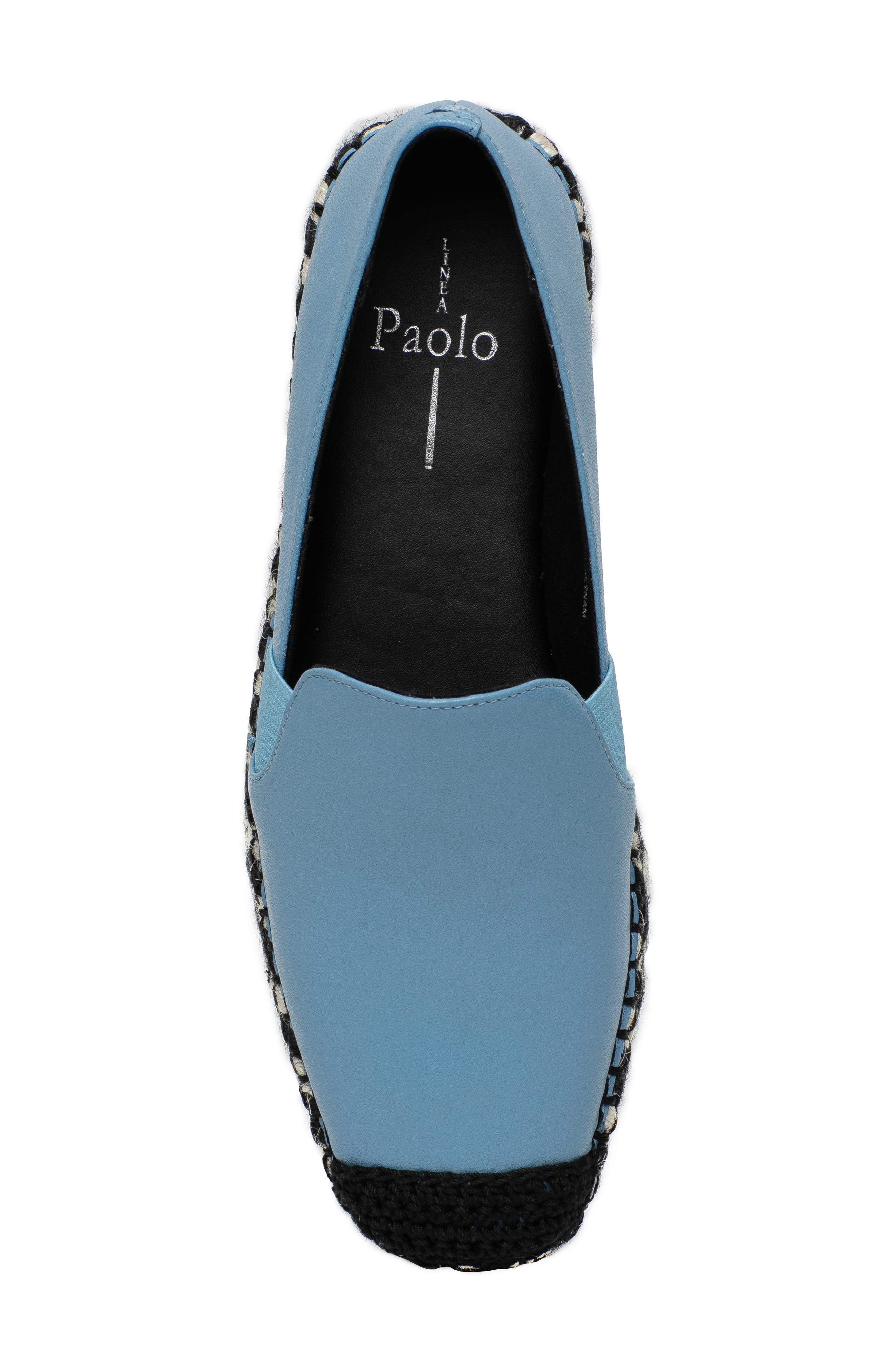 Linea Paolo Sally Espadrille Flat, Alternate, color, Cerulean Blue