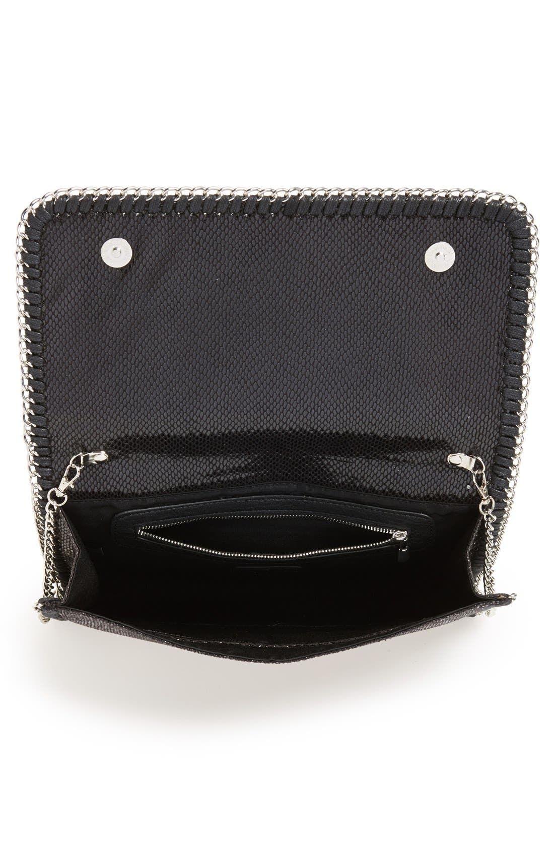 Phase 3 'Lizard Chain' Foldover Clutch, Alternate, color, 