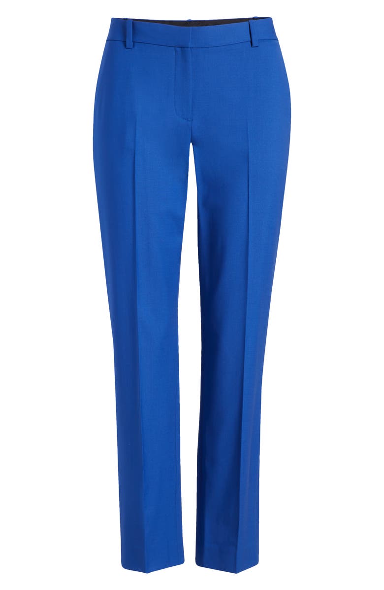 Theory Treeca Stretch Wool Pants, Alternate, color, Lupine