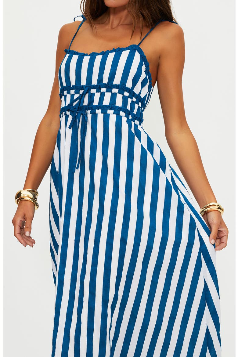 Levie Stripe Maxi Dress, Alternate, color, TWILIGHT TIDES STRIPES