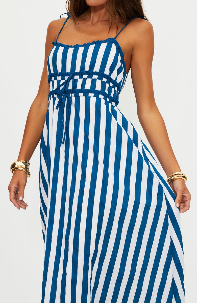 Beach Riot Levie Stripe Maxi Dress, Alternate, color, Twilight Tides Stripes
