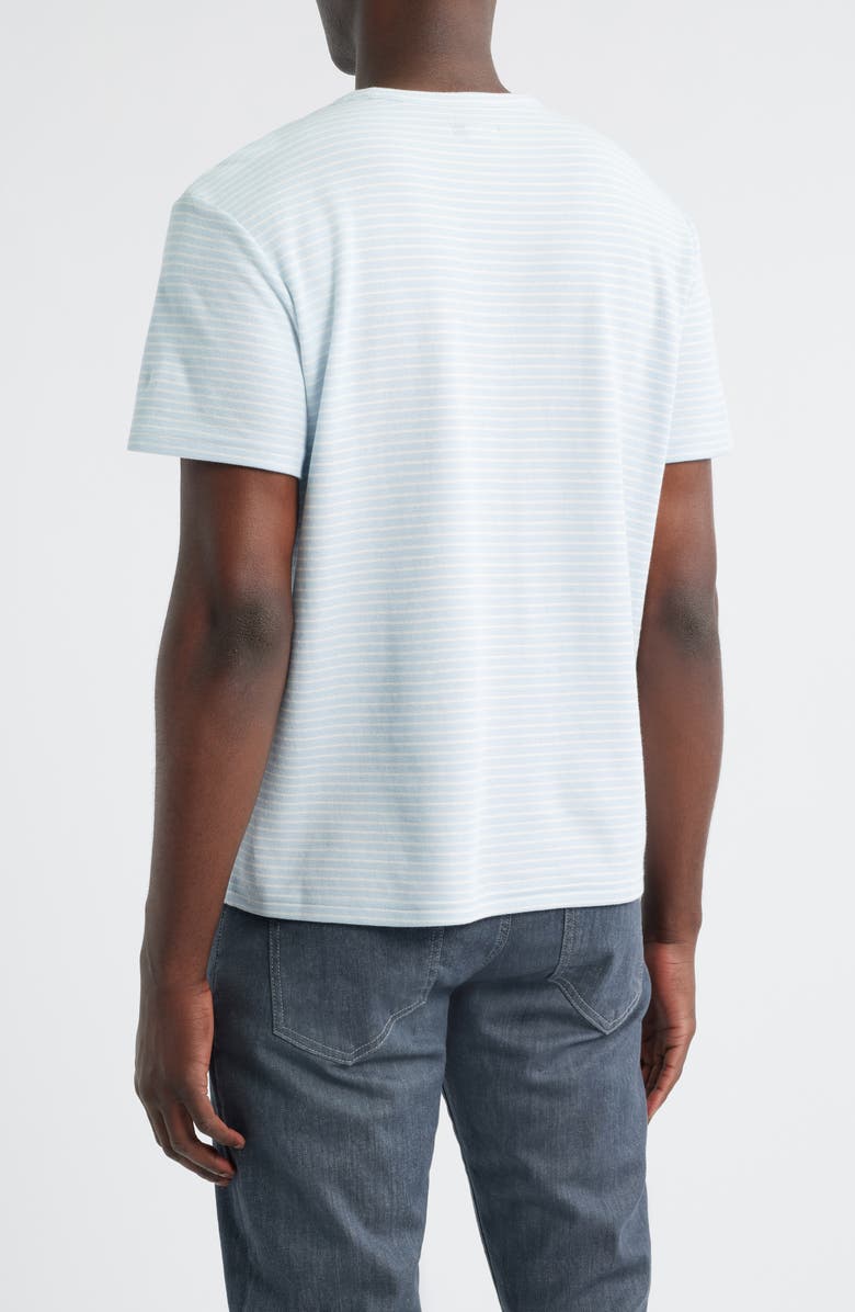 Nordstrom Feeder Stripe Cotton T-Shirt, Alternate, color, Blue Paul Stripe