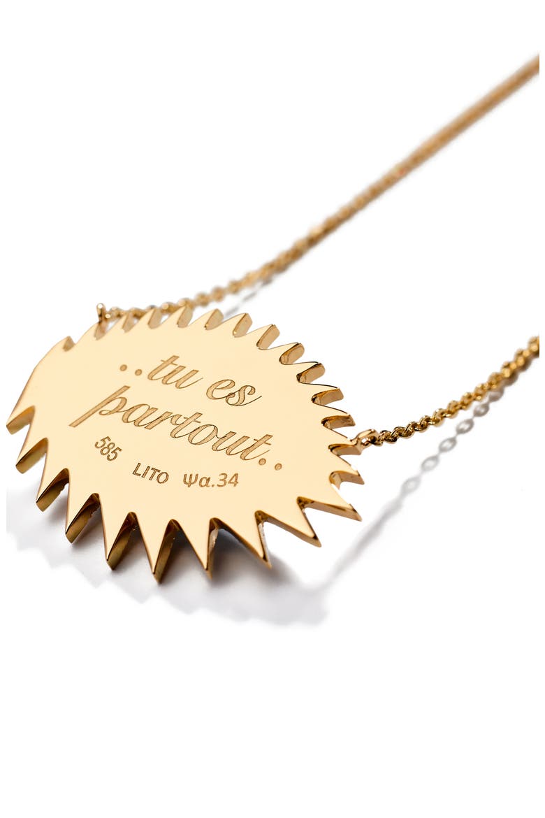 Apollo 13 Grand Vert Necklace, Alternate, color, GREEN