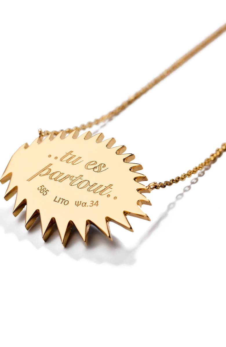 LITO Apollo 13 Grand Vert Necklace, Alternate, color, Green