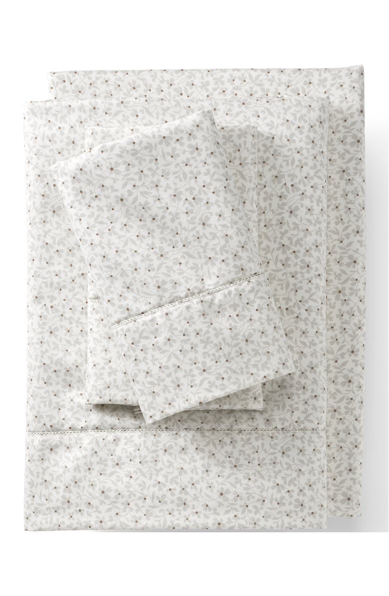 Lands' End 700 Thread Count Luxe Sateen Egyptian Cotton No Iron Bed Sheet Set, Main, color, 