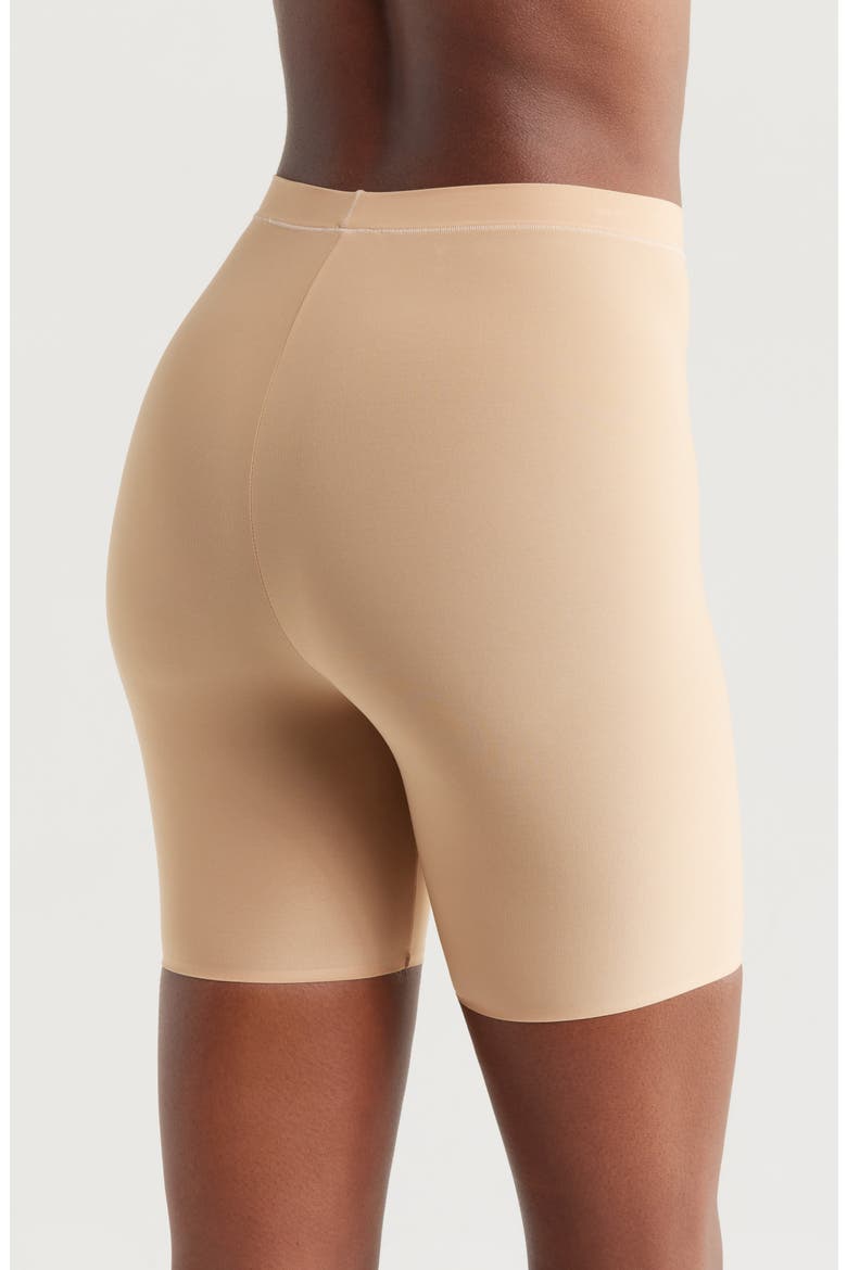 DreamSeam Long Boyshorts, Alternate, color, LATTE