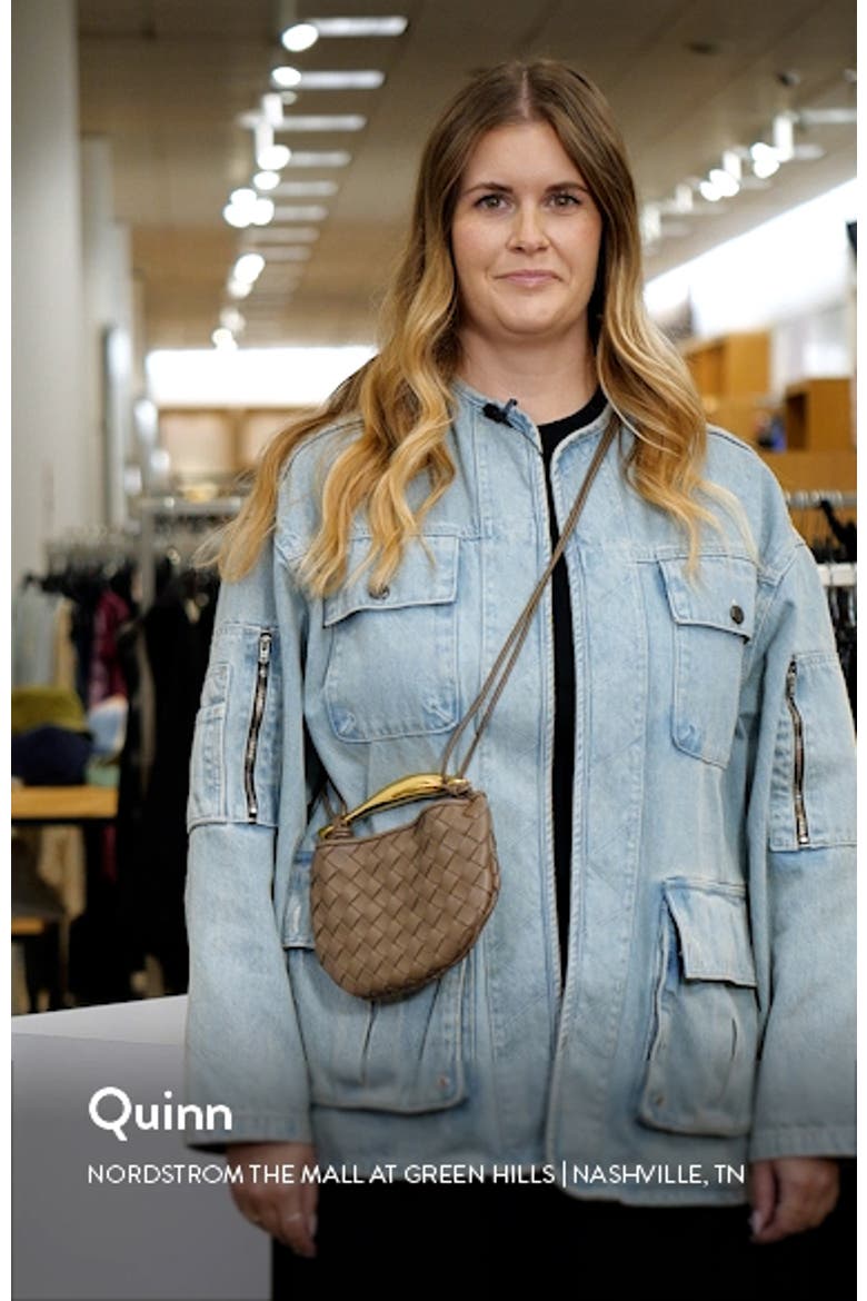 Sardine Intrecciato Crossbody Bag video