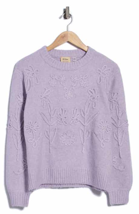 Floral Crewneck Sweater