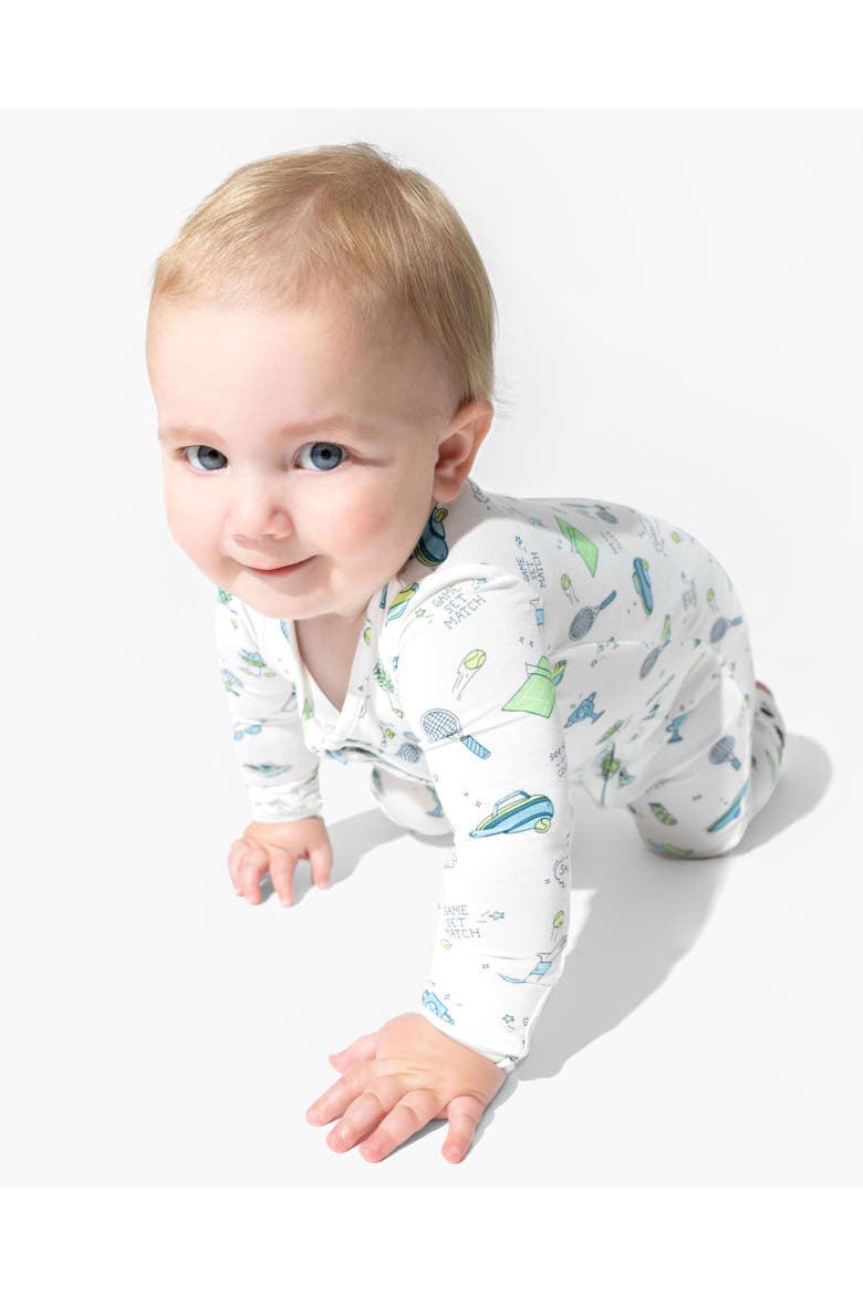 Baby Tennis Convertible Footie, Alternate, color, Tennis